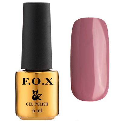 Гель-лак F.O.X Gel Polish City Chic Collection №521 (бледно-розовый, эмаль) 6 мл