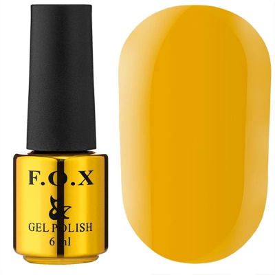 Гель-лак F.O.X Gel Polish Love Song №552 (медово-горчичный, эмаль) 6 мл