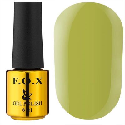 Гель-лак F.O.X Gel Polish Love Song №553 (фисташковый, эмаль) 6 мл