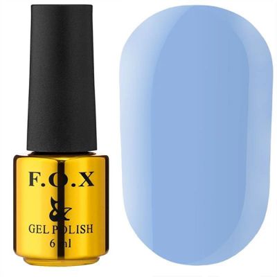 Гель-лак F.O.X Gel Polish Love Song №557 (васильковый, эмаль) 6 мл