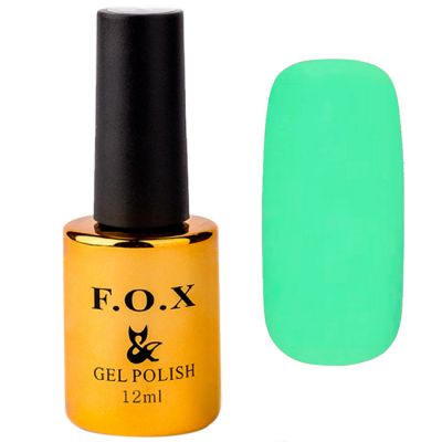 Гель-лак F.O.X Pigment Gel Polish №173 (салатово-м'ятний кремовий, емаль) 12 мл