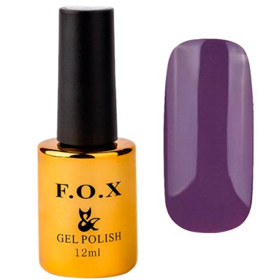 Гель-лак F.O.X Pigment Gel Polish №175 (фиолетовый, эмаль) 12 мл