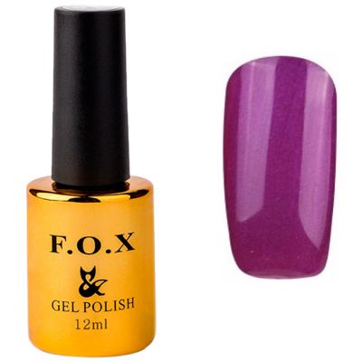 Гель-лак F.O.X Pigment Gel Polish №214 (фиолетовый с микроблеском) 12 мл