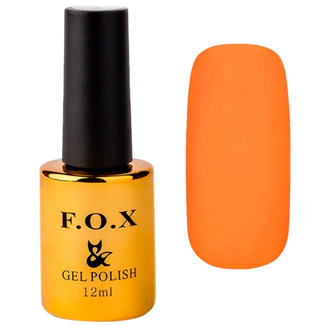Гель-лак F.O.X Pigment Gel Polish №215 (оранжевый кремовый, эмаль) 12 мл