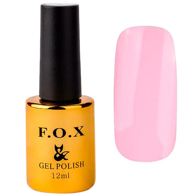 Гель-лак F.O.X Pigment Gel Polish №288 (ніжно-рожевий, емаль) 12 мл