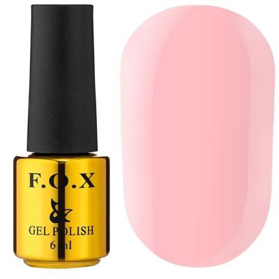 Гель-лак F.O.X Gel Polish Sugar Collection №547 (нежно-розовый, эмаль) 6 мл