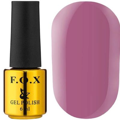 Гель-лак F.O.X Gel Polish Sugar Collection №549 (мягкий сливовый, эмаль) 6 мл