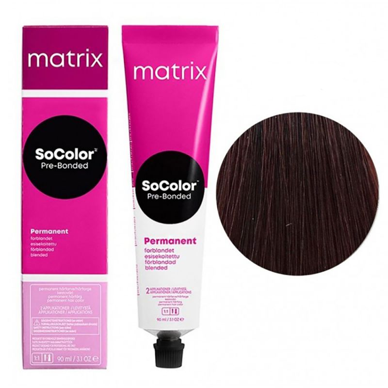 Крем-краска для волос Matrix Socolor.beauty 5MG (светлый шатен мокко золотистый) 90 мл