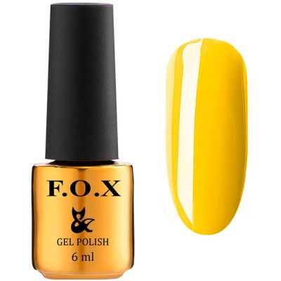 Гель-лак F.O.X Gel Polish Vitamins Vit D №576 (желтый, эмаль) 6 мл