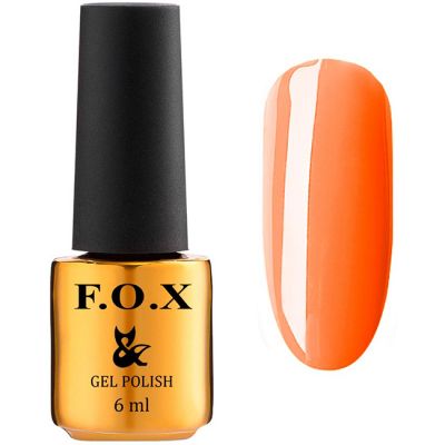 Гель-лак F.O.X Gel Polish Vitamins Vit С №577 (кораллово-персиковый, эмаль) 6 мл