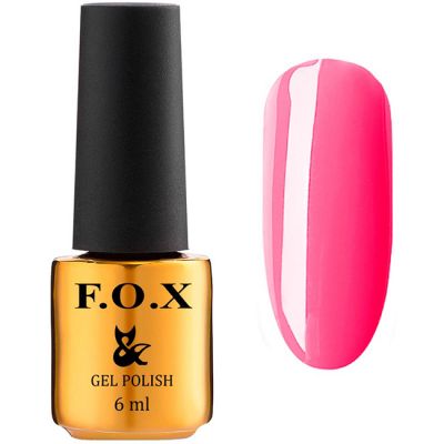 Гель-лак F.O.X Gel Polish Vitamins Vit А №578 (насыщенно-розовый, эмаль) 6 мл