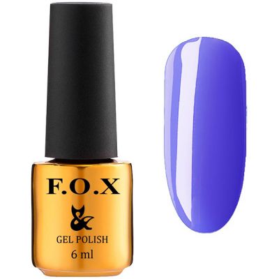 Гель-лак F.O.X Gel Polish Vitamins Vit K №584 (синий, эмаль) 6 мл