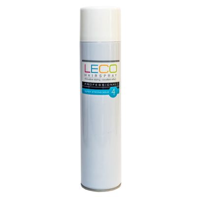 Лак для волосся LECO Hairspray Надсильна фіксація 600 мл