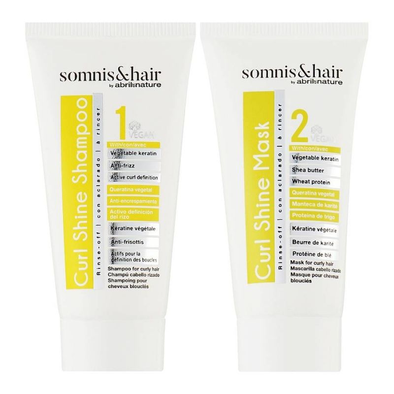 Набор Somnis&Hair Curl Shine (шампунь 30 мл, маска 30 мл)