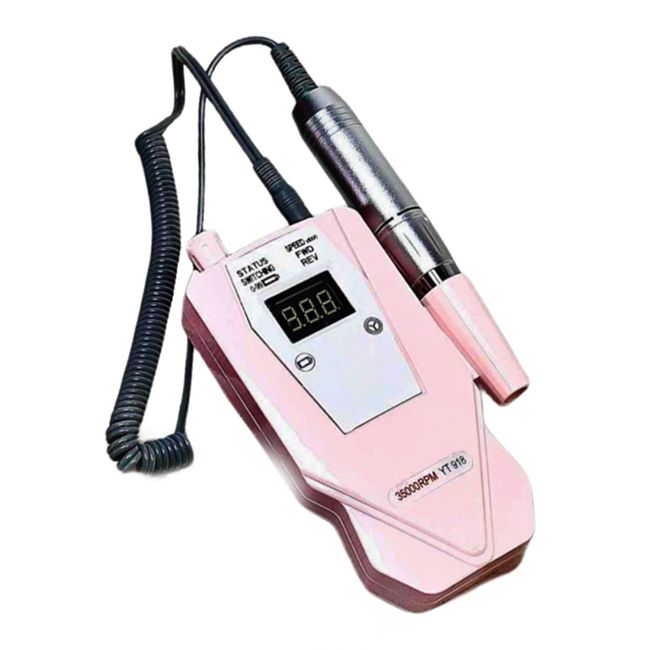 Фрезер для маникюра портативный Nail Drill YT-918 Pink