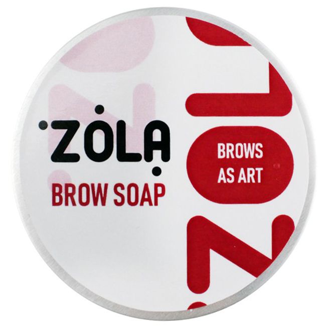 Мыло для укладки бровей ZOLA Brow Soap (мини-версия) 25 г