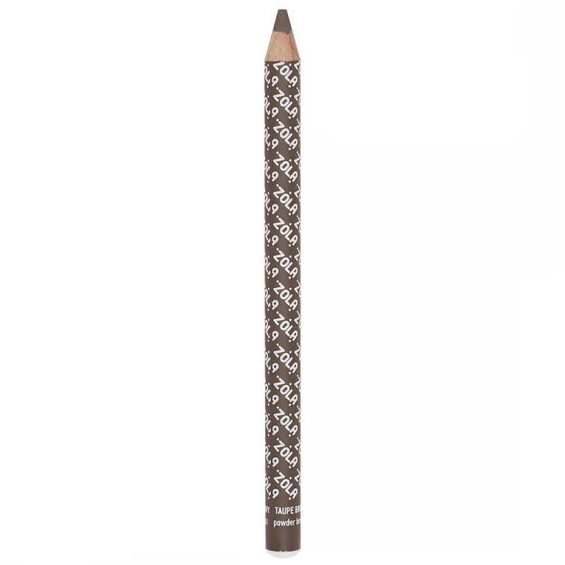Олівець для брів ZOLA Powder Brow Pencil Taupe Brown (коричневий тауп)
