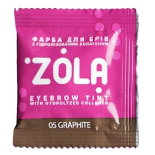 Фарба для брів ZOLA Eyebrow Tint 05 (графіт) 5 мл
